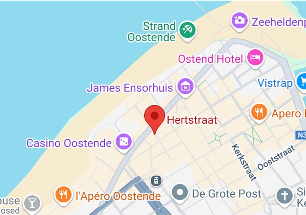 Cosy Studio By The Sea Ostend Exterior foto